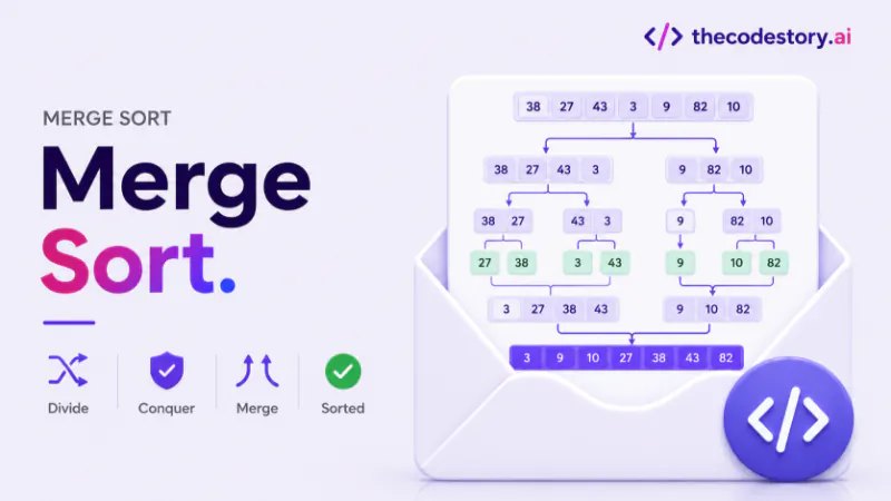 Merge Sort Explained Step by Step With Code