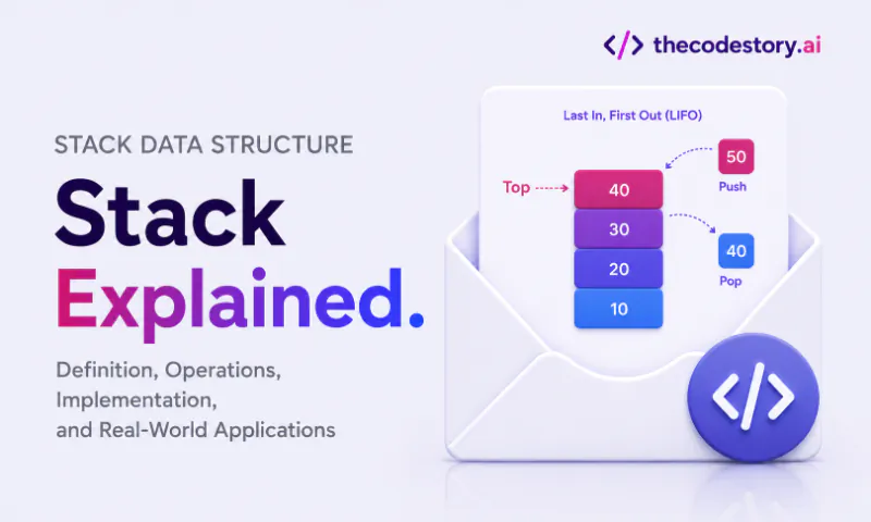 Stack Data Structure Explained With Examples